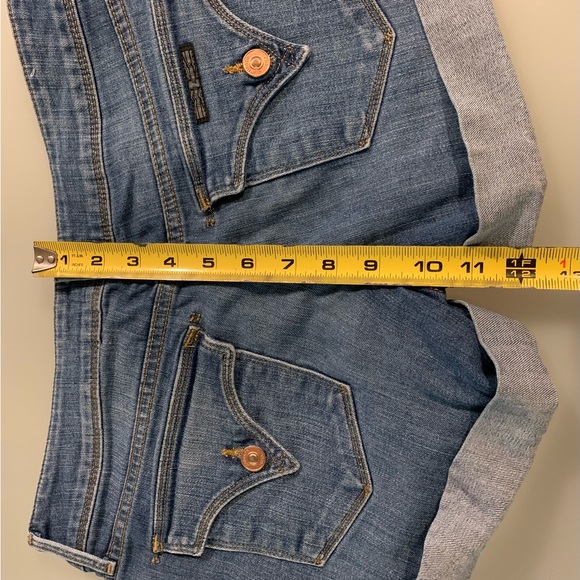 Hudson Crowley Mid Rise Cuffed Jean Shorts - Picture 9 of 9
